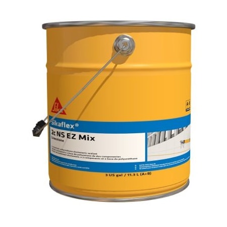 Sikaflex 2C NS EZ Mix 2-Part Polyurethane Elastomeric Sealant Tint Base 1.5gal